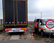 На Донетчине оштрафовали 20 водителей большегрузов (ФОТОФАКТ)
