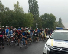 Мариупольские велосипедисты в дождь преодолели 100 километров (ФОТО+ВИДЕО)